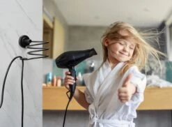 Haartrocknerhalter In Schwarz -PureGlow Verkäufe amare haartrocknerhalter in schwarz 5