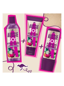Aussie 3tlg. Haarpflege-Set "Kiss Of Life" -PureGlow Verkäufe aussie 3tlg haarpflege set kiss of life 3