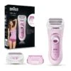 Elektrorasierer "Braun Silk-épil - Lady Shaver LS 5360" In Rosa