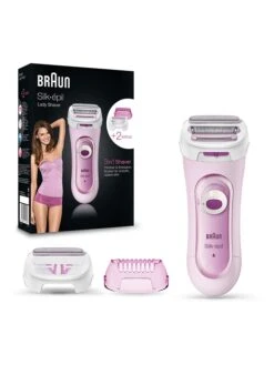 Elektrorasierer "Braun Silk-épil - Lady Shaver LS 5360" In Rosa