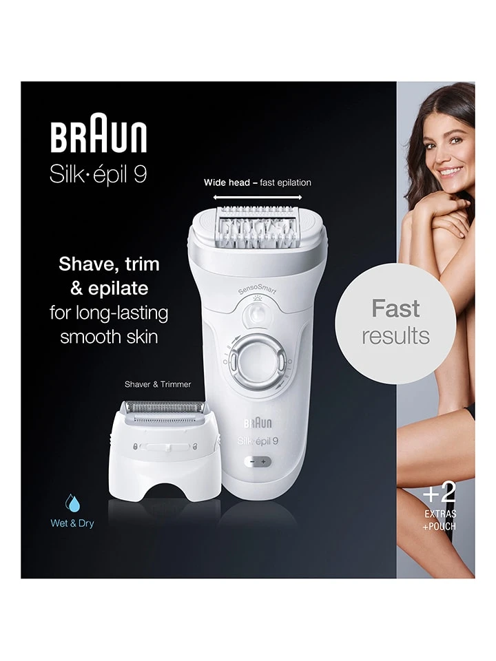 Epilierer "Braun Silk-épil 9 - 705" In Weiß 4 Epilierer "Braun Silk-épil 9 - 705" In Weiß – Bild 4