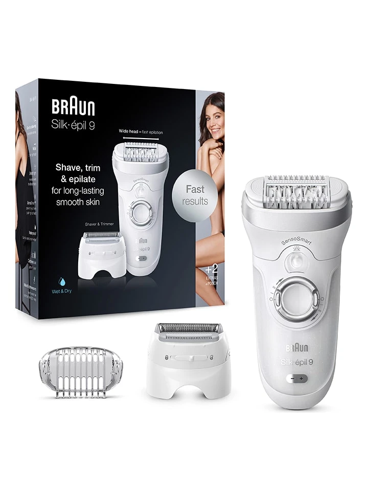Epilierer "Braun Silk-épil 9 - 705" In Weiß 1 Epilierer "Braun Silk-épil 9 - 705" In Weiß