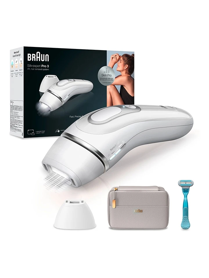 Braun IPL-Haarentfernungsgerät "Silk-expert Pro IPL PL3121" In Weiß