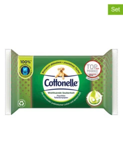 12er-Set: Feuchtes Toilettenpapier "Wohltuende Sauberkeit" - 12x 38 Stück