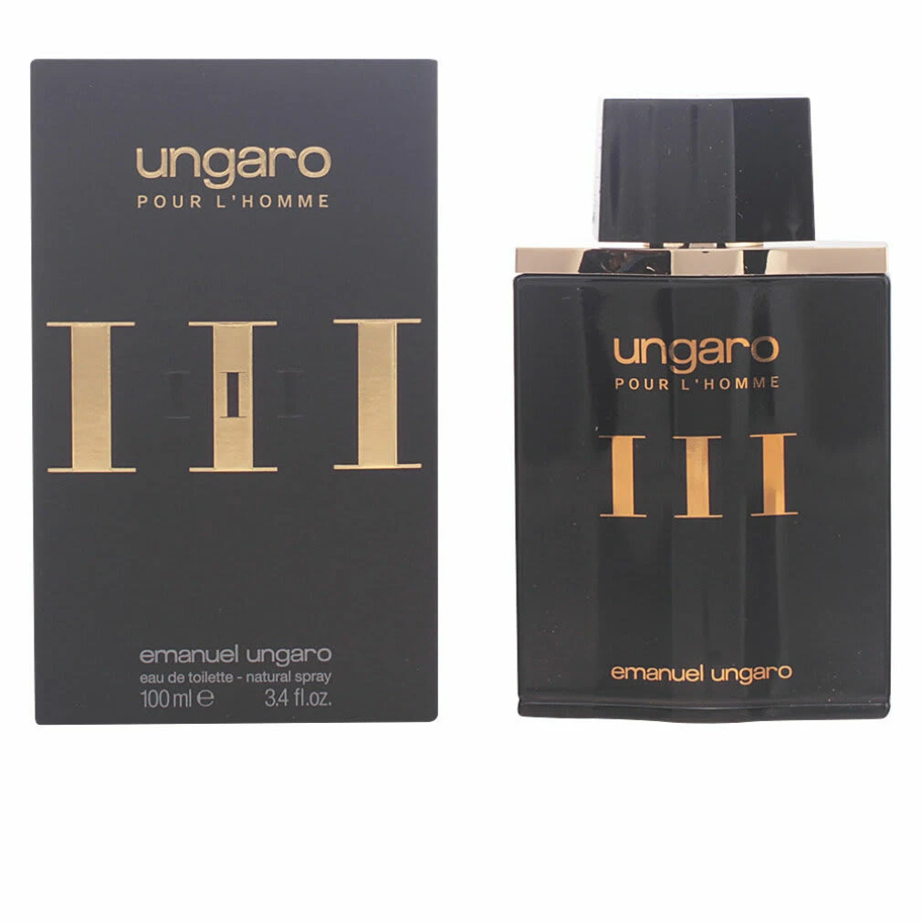 EMANUEL UNGARO Pour L Homme III Eau De Toilette Spray 100ml 5 EMANUEL UNGARO Pour L Homme III Eau De Toilette Spray 100ml – Bild 5