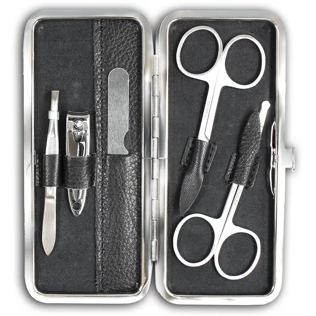 Kosmetiktasche Leder Ca. 15cm Breit Ca. 6,5cm Hoch 2 Kosmetiktasche Leder Ca. 15cm Breit Ca. 6,5cm Hoch – Bild 2