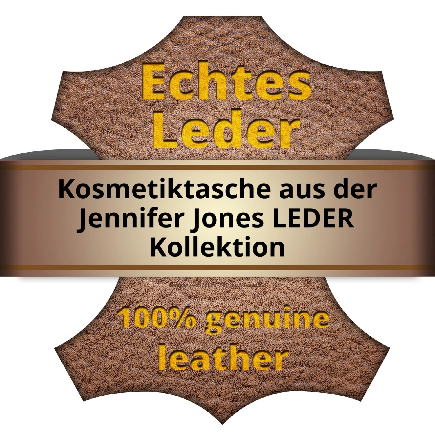 Kosmetiktasche Leder Ca. 15cm Breit Ca. 6,5cm Hoch 6 Kosmetiktasche Leder Ca. 15cm Breit Ca. 6,5cm Hoch – Bild 6