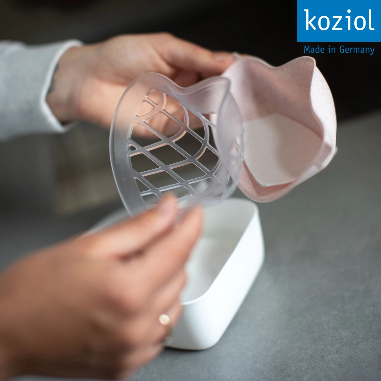 Koziol HI - Aufbewahrungsbox In Cotton White 2 Koziol HI - Aufbewahrungsbox In Cotton White – Bild 2