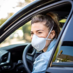 HI - Mund- Und Nasen- Maske In Organic Grey -PureGlow Verkäufe koziol organic hi mund und nasen maske in organic grey 3