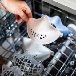 HI - Mund- Und Nasen- Maske In Organic Pink -PureGlow Verkäufe koziol organic hi mund und nasen maske in organic pink 4