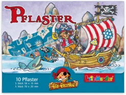 Pflasterset Pirat Pit Planke, 20 Stück In Briefchen