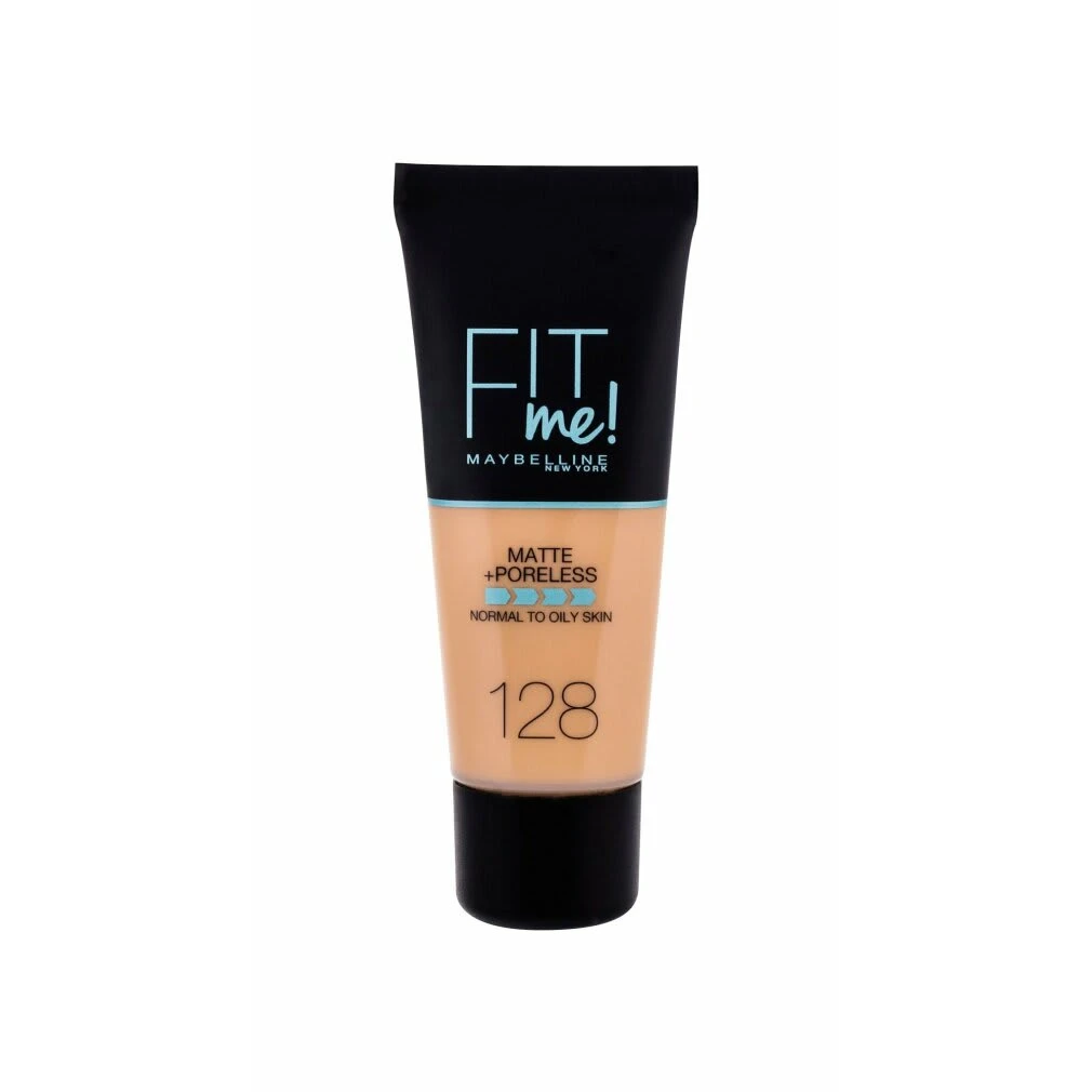 Maybelline Fit Me Matte + Pore Less Foundation 30 Ml, Warm Nude 128 3 Maybelline Fit Me Matte + Pore Less Foundation 30 Ml, Warm Nude 128 – Bild 3