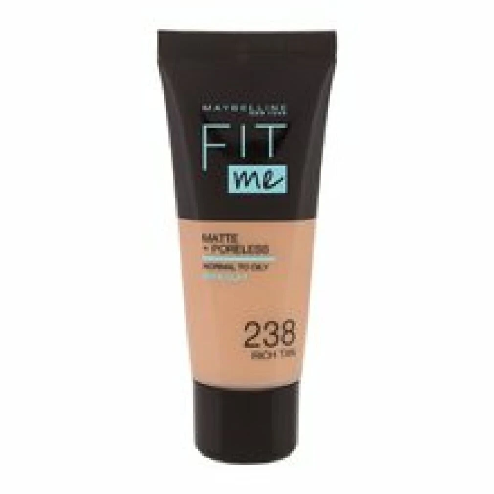 Maybelline Fit Me Matte + Pore Less Foundation 30 Ml, Warm Nude 128 1 Maybelline Fit Me Matte + Pore Less Foundation 30 Ml, Warm Nude 128