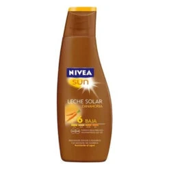 NIVEA Sun Protection Milk LSF 6 (200 Ml) -PureGlow Verkäufe nivea sun protection milk lsf 6 200 ml 2