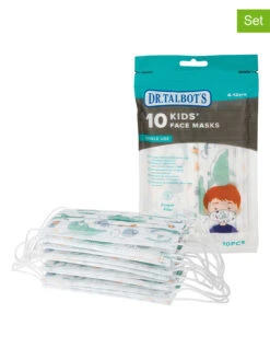 Nuby Mund- Und Nasen-Masken In Weiß - 10 Stück (4-12 Jahre)