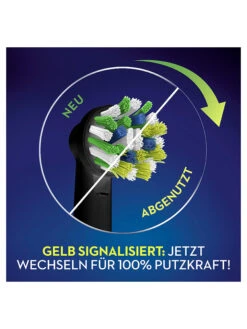 Oral B 10er-Set: Ersatz-Bürstenköpfe "Cross Action CleanMaximizer" In Schwarz/ Grün -PureGlow Verkäufe oral b 10er set ersatz burstenkopfe cross action cleanmaximizer in schwarz grun 6