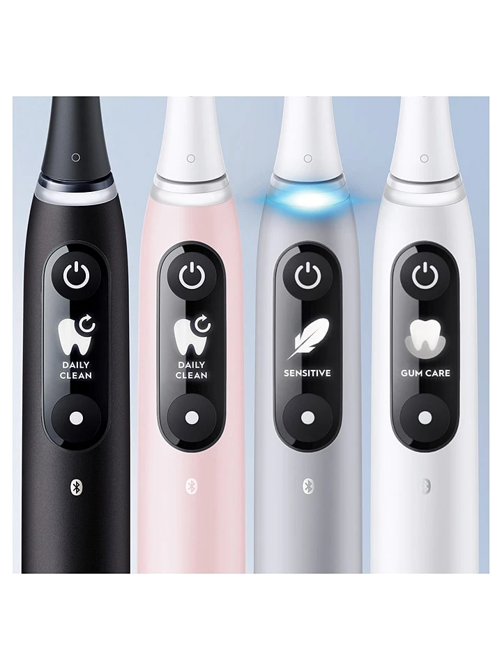 Oral B 2tlg. Set: Elektr. Zahnbürsten "iO Series 6" In Rosa/ Schwarz 9 Oral B 2tlg. Set: Elektr. Zahnbürsten "iO Series 6" In Rosa/ Schwarz – Bild 9