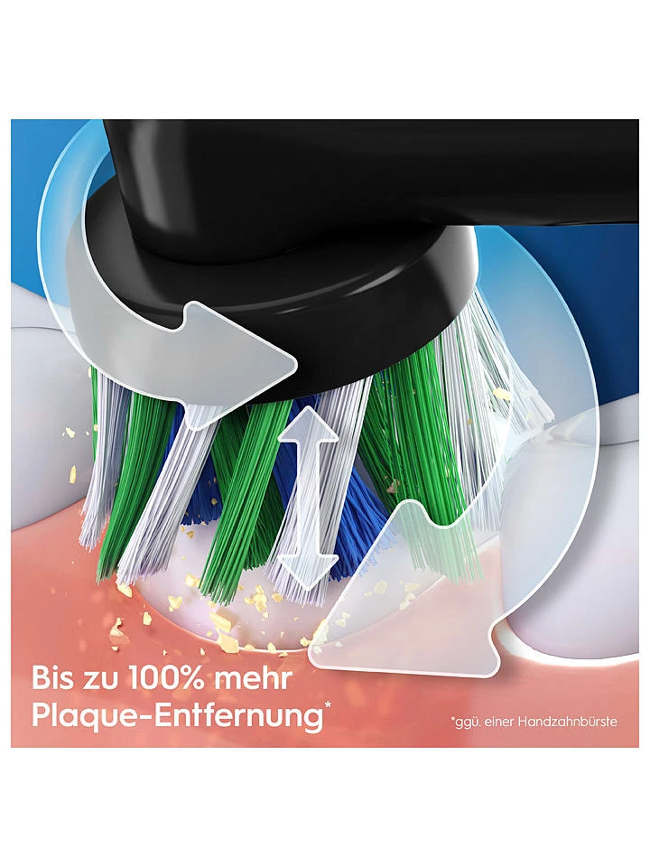 Oral B 2tlg. Set: Elektr. Zahnbürsten "Pro 3 3900" In Schwarz 3 Oral B 2tlg. Set: Elektr. Zahnbürsten "Pro 3 3900" In Schwarz – Bild 3