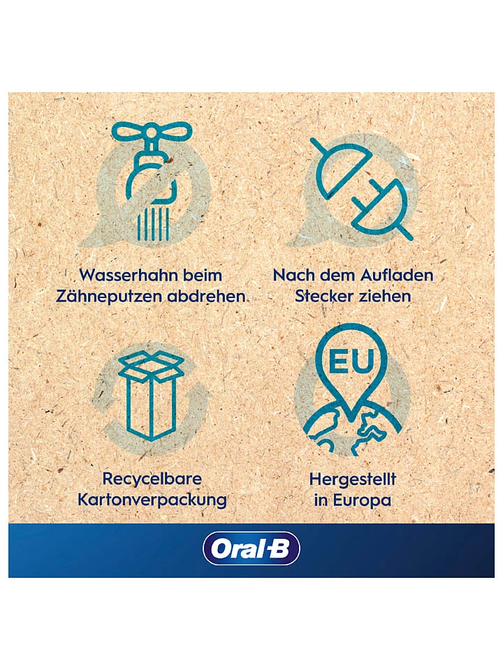 Oral B 2tlg. Set: Elektr. Zahnbürsten "Pro 3 3900" In Schwarz 6 Oral B 2tlg. Set: Elektr. Zahnbürsten "Pro 3 3900" In Schwarz – Bild 6