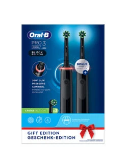 Oral B 2tlg. Set: Elektr. Zahnbürsten "Pro 3 3900" In Schwarz 17 Oral B 2tlg. Set: Elektr. Zahnbürsten "Pro 3 3900" In Schwarz -PureGlow Verkäufe oral b 2tlg set elektr zahnbursten pro 3 3900 in schwarz 7