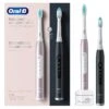 Oral B 2tlg. Set: Schallzahnbürsten "Pulsonic Slim Luxe 4900" In Schwarz/ Roségold