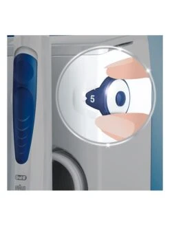 Oral B 5tlg. Mundduschen-Set "Oral-B OxyJet" In Weiß/ Blau -PureGlow Verkäufe oral b 5tlg mundduschen set oral b oxyjet in weiss blau 8