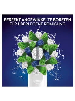 Oral B 8er-Set: Ersatz-Bürstenköpfe "Cross Action CleanMaximizer" In Weiß/ Grün -PureGlow Verkäufe oral b 8er set ersatz burstenkopfe cross action cleanmaximizer in weiss grun 5