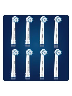 Oral B 8er-Set: Ersatz-Bürstenköpfe "Sensitive Clean" In Weiß -PureGlow Verkäufe oral b 8er set ersatz burstenkopfe sensitive clean in weiss 2
