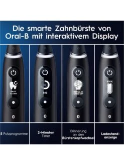 Oral B Elektr. Zahnbürste "iO Series 7N" In Blau 13 Oral B Elektr. Zahnbürste "iO Series 7N" In Blau -PureGlow Verkäufe oral b elektr zahnburste io series 7n in blau 4