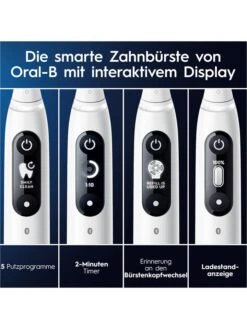 Oral B Elektr. Zahnbürste "iO Series 7N" In Weiß 14 Oral B Elektr. Zahnbürste "iO Series 7N" In Weiß -PureGlow Verkäufe oral b elektr zahnburste io series 7n in weiss 4