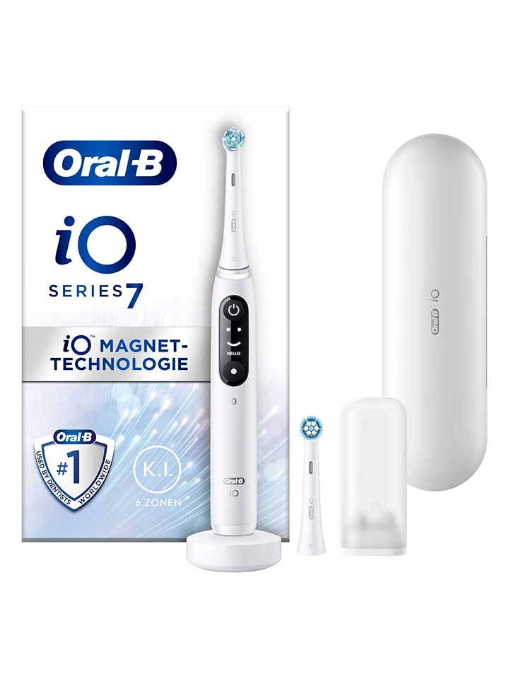 Oral B Elektr. Zahnbürste "iO Series 7N" In Weiß 1 Oral B Elektr. Zahnbürste "iO Series 7N" In Weiß