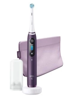 Oral B Elektr. Zahnbürste "iO Series 8" In Lila -PureGlow Verkäufe oral b elektr zahnburste io series 8 in lila 2