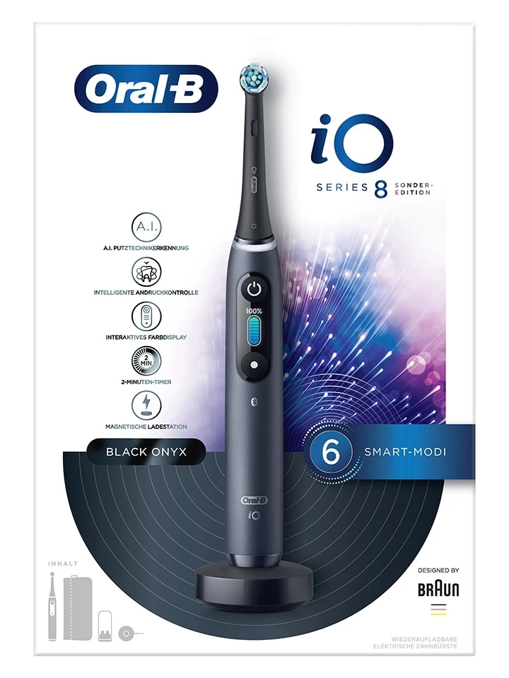 Oral B Elektr. Zahnbürste "iO Series 8" In Schwarz 2 Oral B Elektr. Zahnbürste "iO Series 8" In Schwarz – Bild 2