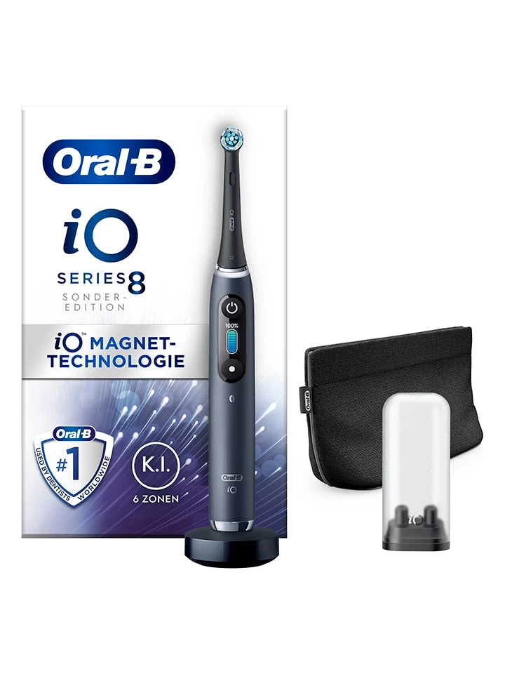 Oral B Elektr. Zahnbürste "iO Series 8" In Schwarz 1 Oral B Elektr. Zahnbürste "iO Series 8" In Schwarz
