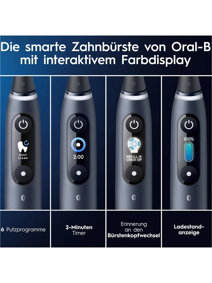 Oral B Elektr. Zahnbürste "iO Series 8N" In Schwarz 5 Oral B Elektr. Zahnbürste "iO Series 8N" In Schwarz – Bild 5