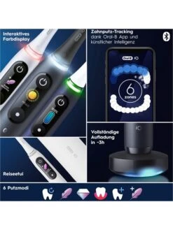 Oral B Elektr. Zahnbürste "iO Series 8N" In Schwarz 14 Oral B Elektr. Zahnbürste "iO Series 8N" In Schwarz -PureGlow Verkäufe oral b elektr zahnburste io series 8n in schwarz 5