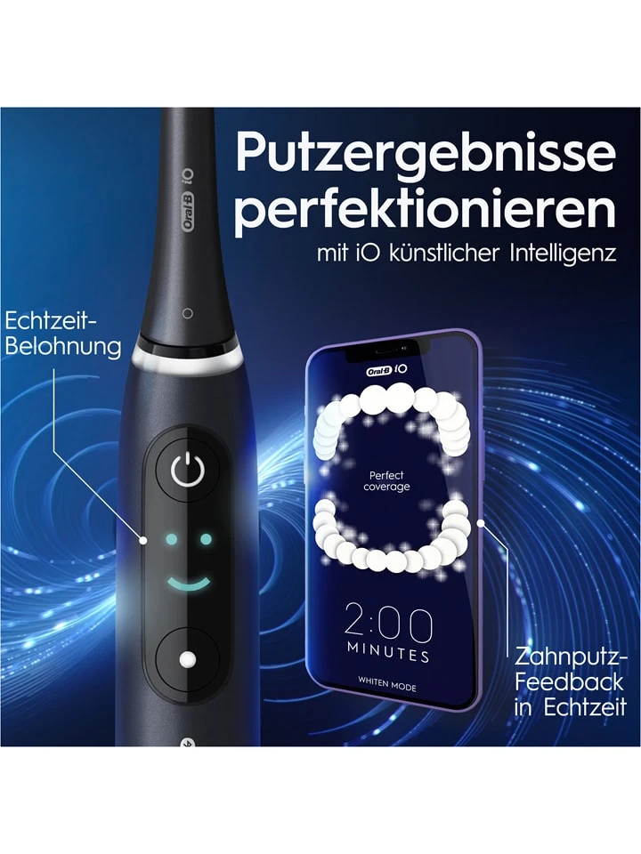 Oral B Elektr. Zahnbürste "iO Series 8N" In Schwarz 7 Oral B Elektr. Zahnbürste "iO Series 8N" In Schwarz – Bild 7