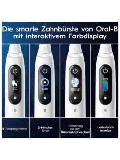 Oral B Elektr. Zahnbürste "iO Series 8N" In Weiß 13 Oral B Elektr. Zahnbürste "iO Series 8N" In Weiß -PureGlow Verkäufe oral b elektr zahnburste io series 8n in weiss 4