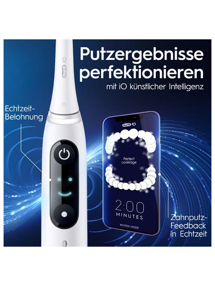 Oral B Elektr. Zahnbürste "iO Series 8N" In Weiß 7 Oral B Elektr. Zahnbürste "iO Series 8N" In Weiß – Bild 7