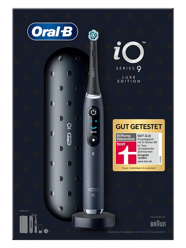 Oral B Elektr. Zahnbürste "iO Series 9" In Schwarz 2 Oral B Elektr. Zahnbürste "iO Series 9" In Schwarz – Bild 2