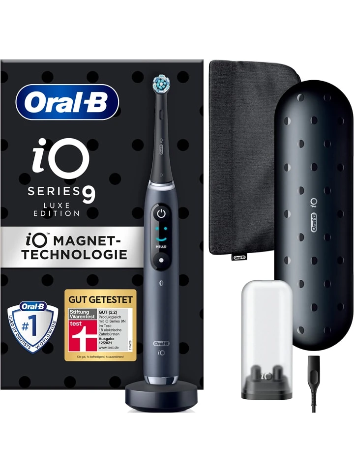 Oral B Elektr. Zahnbürste "iO Series 9" In Schwarz 1 Oral B Elektr. Zahnbürste "iO Series 9" In Schwarz