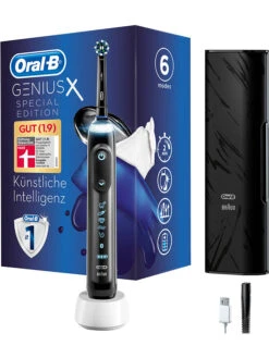 Oral B Elektrische Zahnbürste "Genius X" In Schwarz
