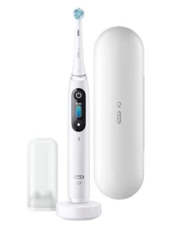 Oral B Elektrische Zahnbürste "Oral-B IO Series 8" In Weiß 11 Oral B Elektrische Zahnbürste "Oral-B IO Series 8" In Weiß -PureGlow Verkäufe oral b elektrische zahnburste oral b io series 8 in weiss 2