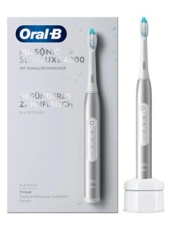 Oral B Schallzahnbürste "Pulsonic Slim Luxe 4000" In Silber