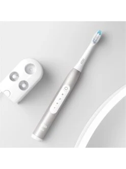 Oral B Schallzahnbürste "Pulsonic Slim Luxe 4000" In Silber -PureGlow Verkäufe oral b schallzahnburste pulsonic slim luxe 4000 in silber 7