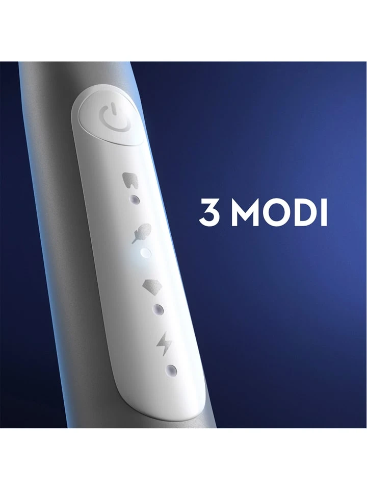 Oral B Schallzahnbürste "Pulsonic Slim Luxe 4500" In Silber 4 Oral B Schallzahnbürste "Pulsonic Slim Luxe 4500" In Silber – Bild 4