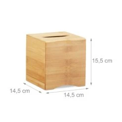 Kosmetiktücherbox Quadratisch -PureGlow Verkäufe relaxdays kosmetiktucherbox quadratisch 3