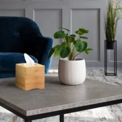 Kosmetiktücherbox Quadratisch -PureGlow Verkäufe relaxdays kosmetiktucherbox quadratisch 4