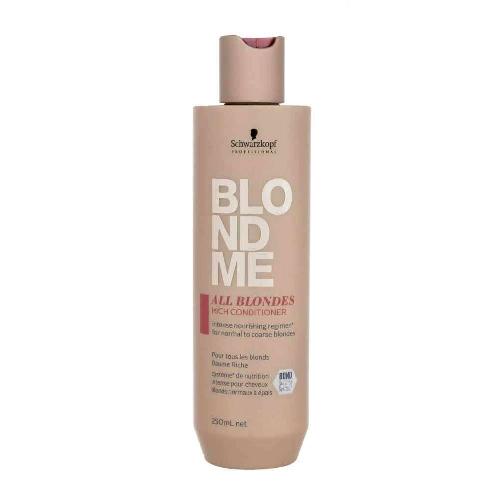Schwarzkopf Professional BLONDE ME ALL BLONDE RICH CONDITIONER 250ML 1 Schwarzkopf Professional BLONDE ME ALL BLONDE RICH CONDITIONER 250ML